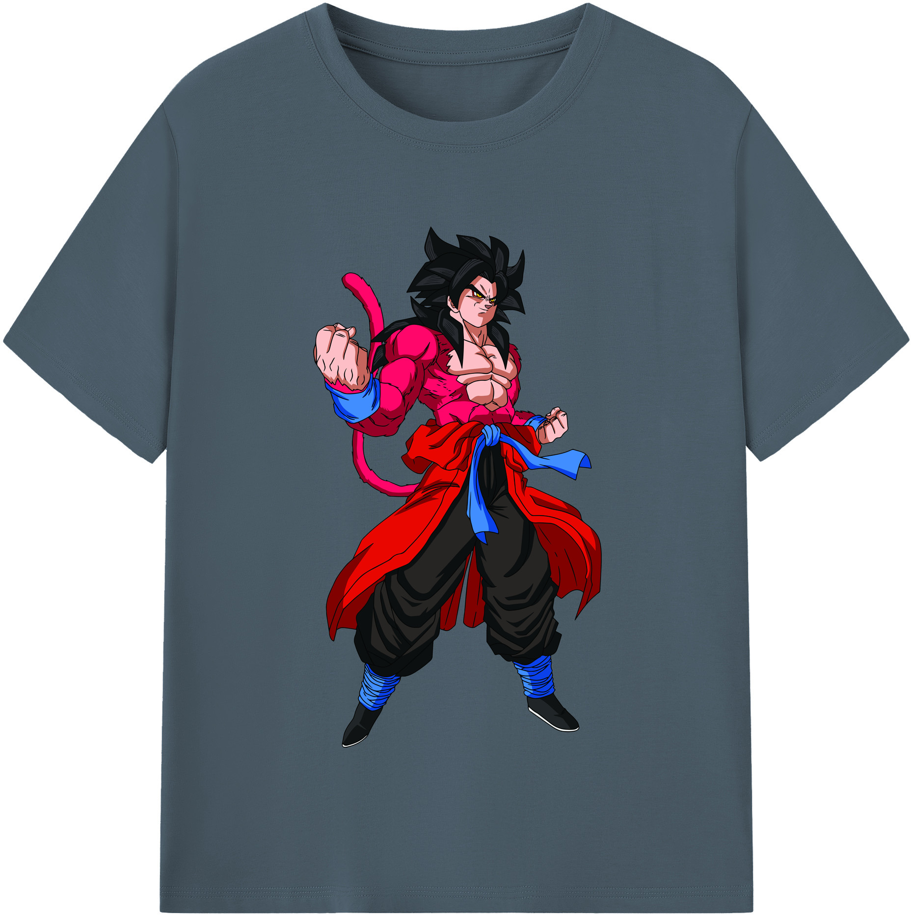 （画像用） ドラゴンボール 孫悟空（そん ごくう）Son Goku カカロット DRAGON BALL Kakarotto 綿100％半袖Tシャツ（フロントプリント）
